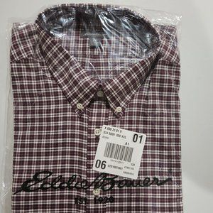 Eddie Bauer T2XL Men's Long Sleeve Dress Shirt